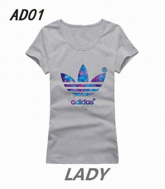 Adidas short round collar T woman S-2XL-028